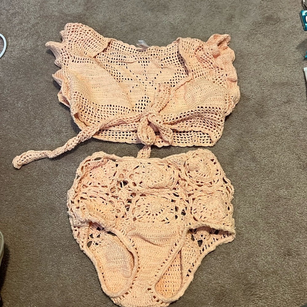 Crotchet two piece set